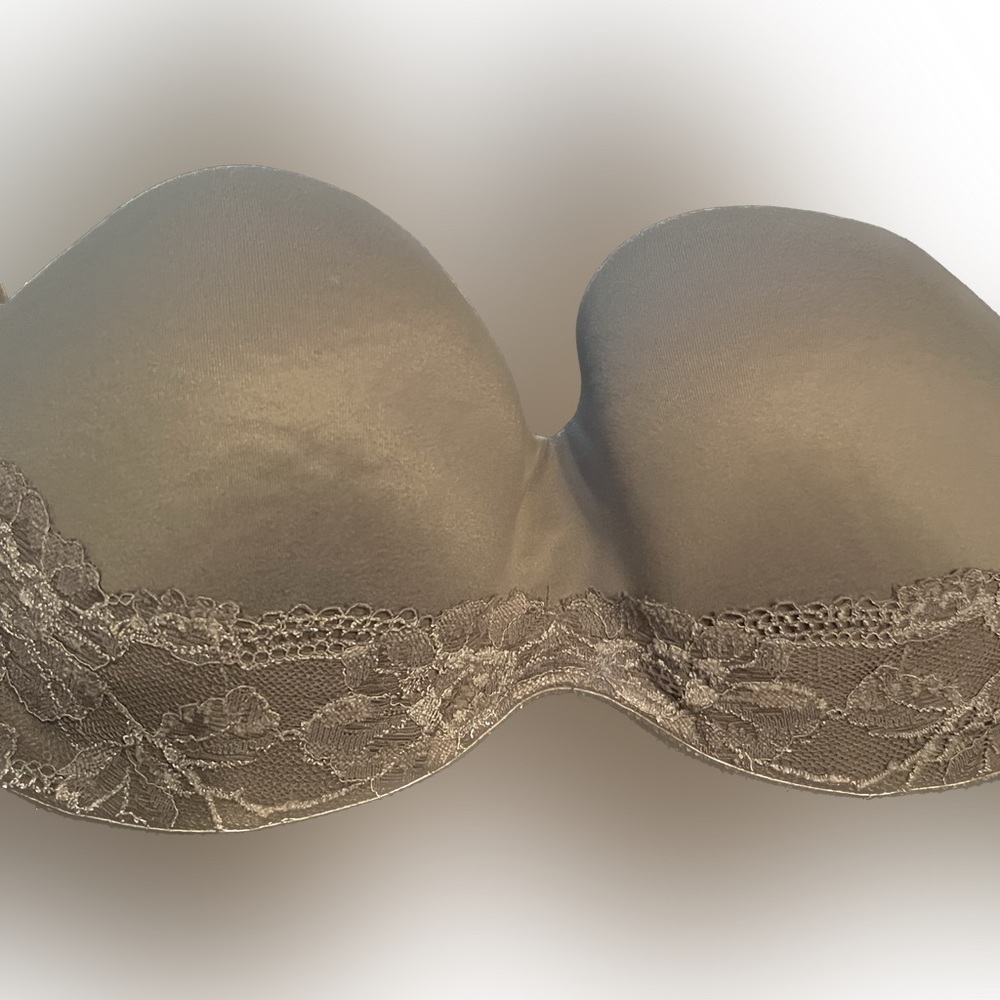 Mauve Body by Victoria Strapless Bra 36D